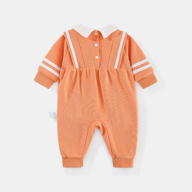 Baby Girl Autumn Romper - Long Sleeve One-Piece