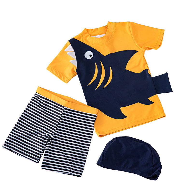 Boys' swimsuit for baby, quick-drying, sunscreen-protective